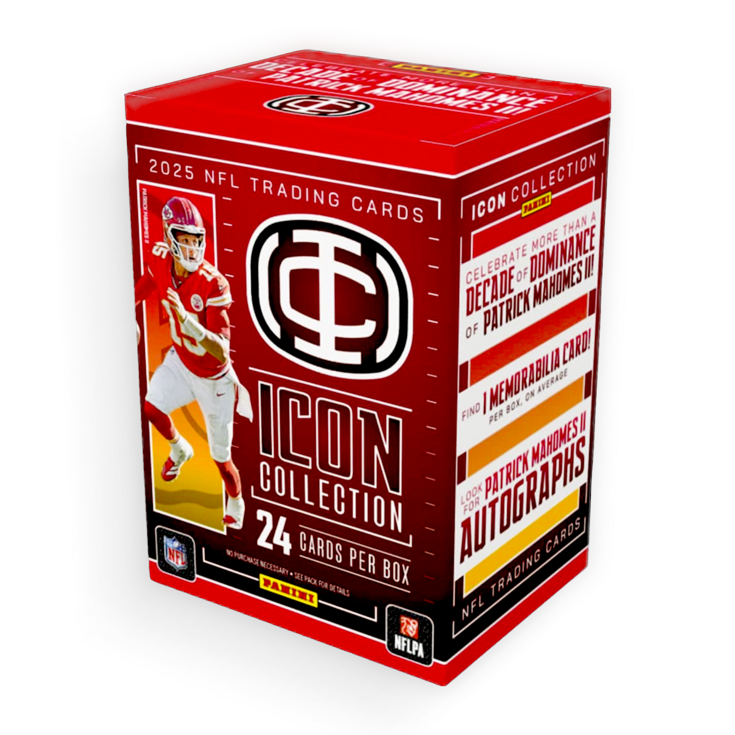 2025 Panini Patrick Mahomes Icon Collection Blaster Box