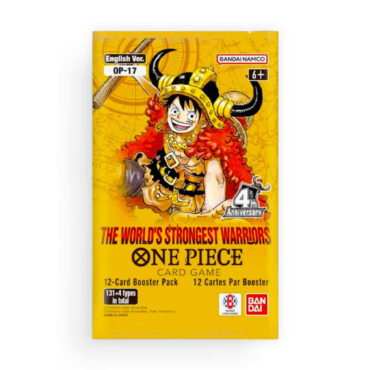 One Piece OP-17 The World’s Strongest Warrior Booster Pack (English)
