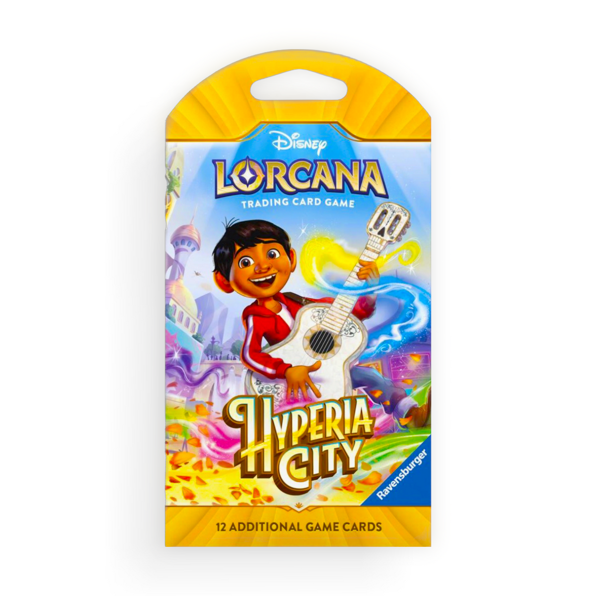 Disney Lorcana: Hyperia City Sleeved Booster Pack | Preorder
