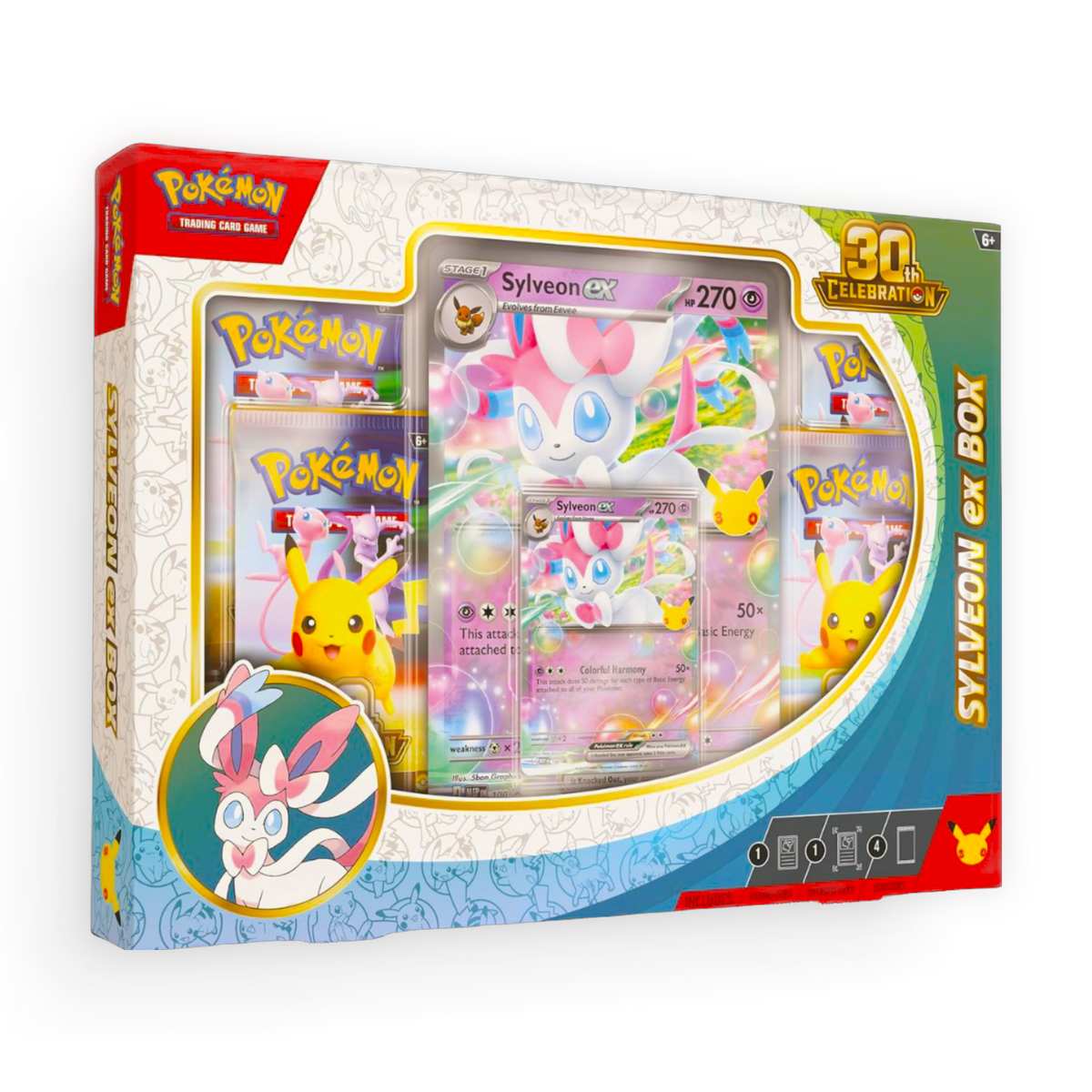 Pokemon 30th Celebration Anniversary ex Box - Sylveon ex