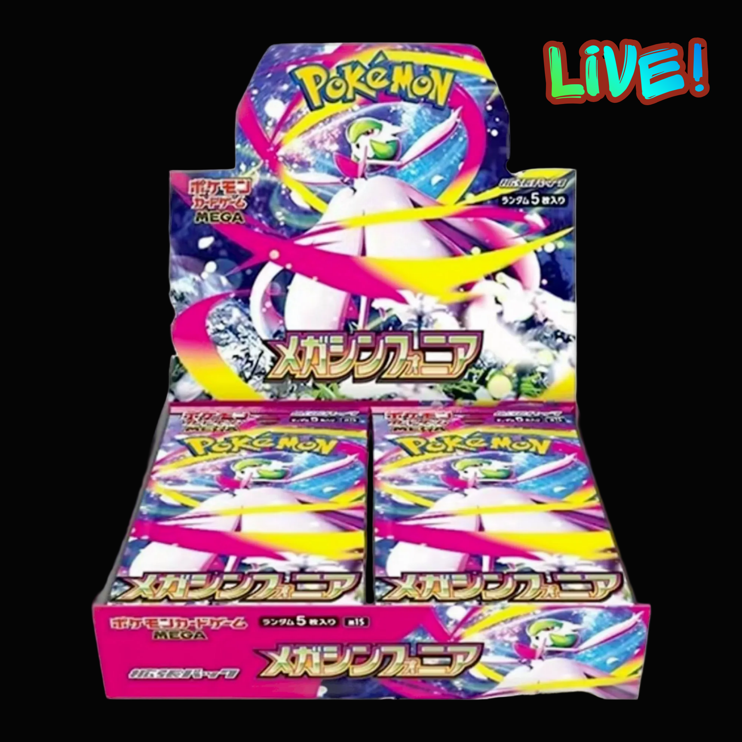 Mega Symphonia Booster Box - Live! - PokeMooseTCG LLC