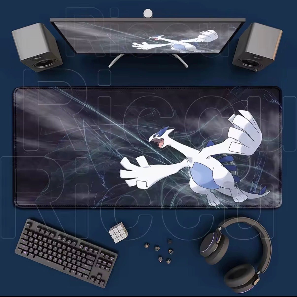Pokémon Themed Mat | Lugia 2 - PokeMooseTCG LLC