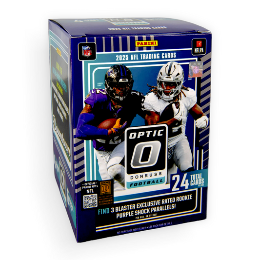 2025 Panini Donruss Optic Football Trading Cards Blaster Box