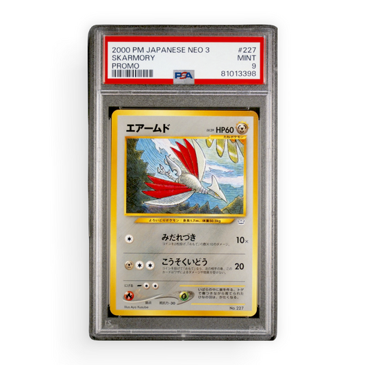 PSA 9 2000 PM Japanese NEO 3 Skarmory #227 Promo