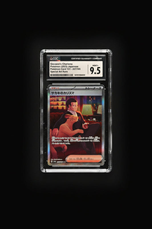 CGC 9.5 Giovanni's Charisma 207/165 SAR Sv2a Japanese