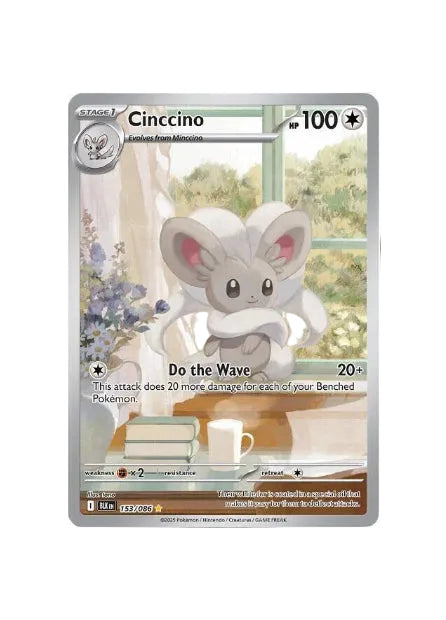 Cinccino 153/086 - SV: Black Bolt