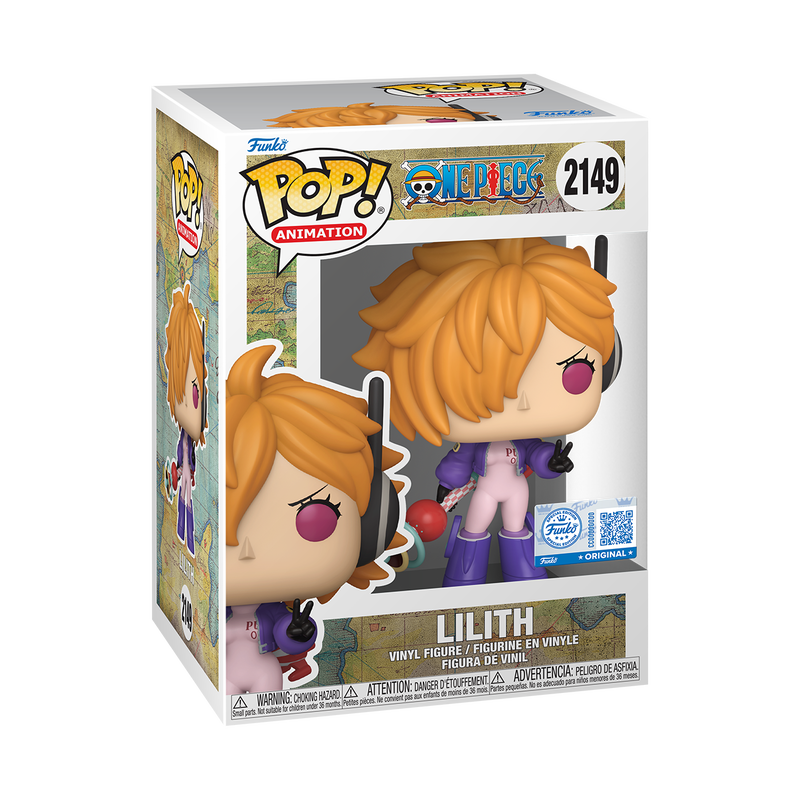 Funko POP! One Piece Lilith with Bubble Gun Figure #2149