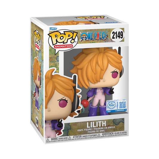Funko POP! One Piece Lilith with Bubble Gun Figure #2149
