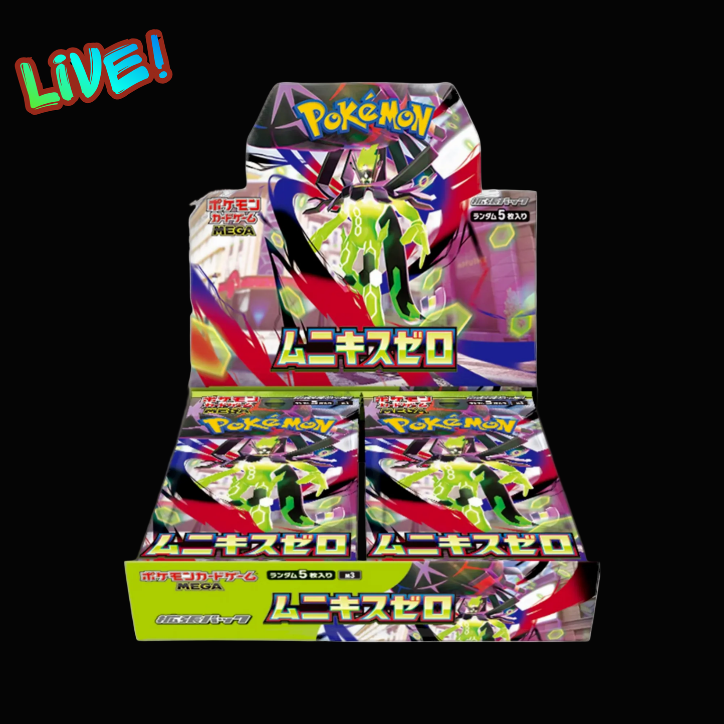 Mega Munikis (Nihil) Zero Booster Box - Live!