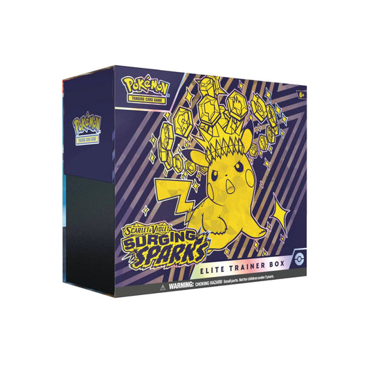 Surging Sparks Elite Trainer Box - SV08: Surging Sparks
