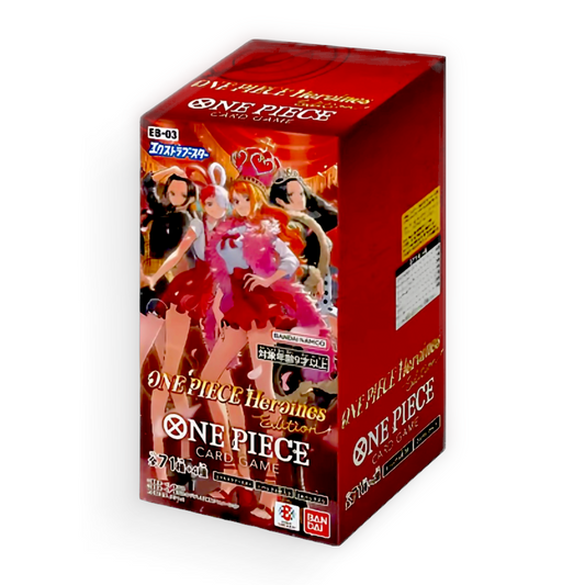 One Piece EB-03 Extra Booster: Heroines Edition Booster Box (Japanese)
