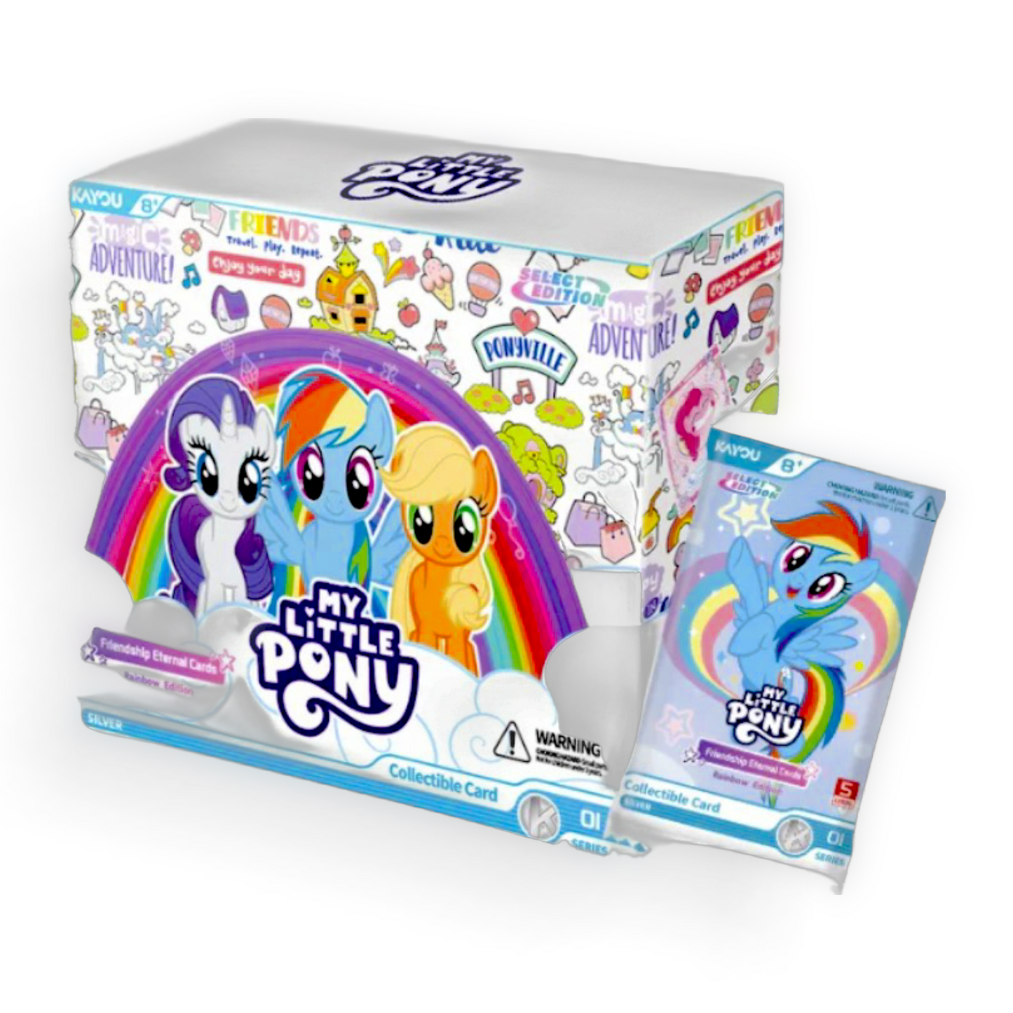 Kayou My Little Pony | Friendship Eternal Cards: Rainbow Edition Series 1 Display Box
