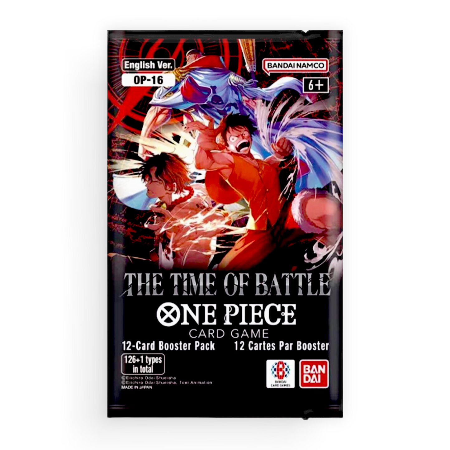 One Piece OP-16 The Time of Battle Booster Pack Sleeved (English)