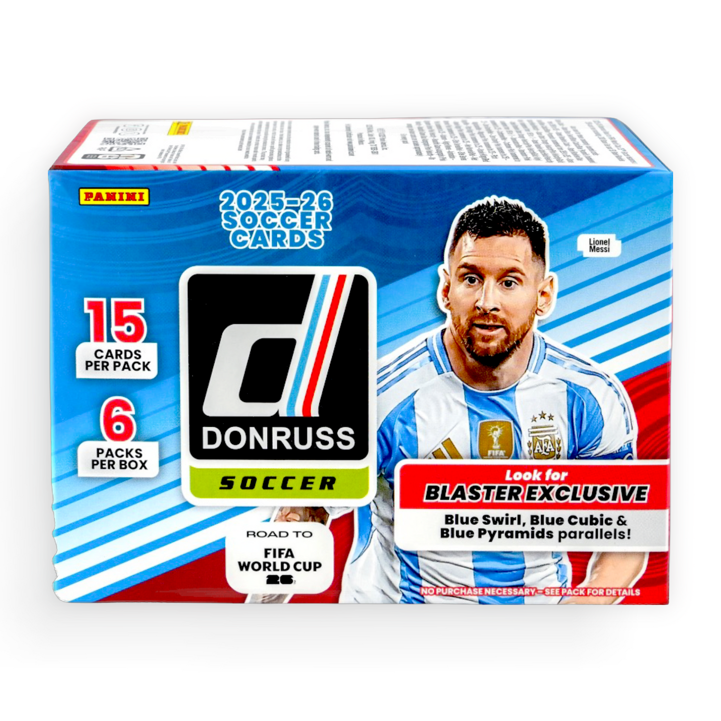 2025-2026 Panini Donruss Road to FIFA World Cup 26 Soccer Trading Cards Blaster Box