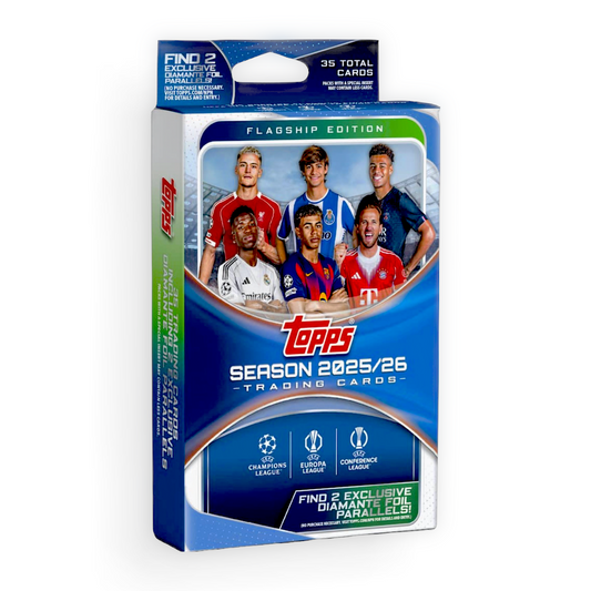 2025-2026 Topps UEFA Club Competitions Hanger Box