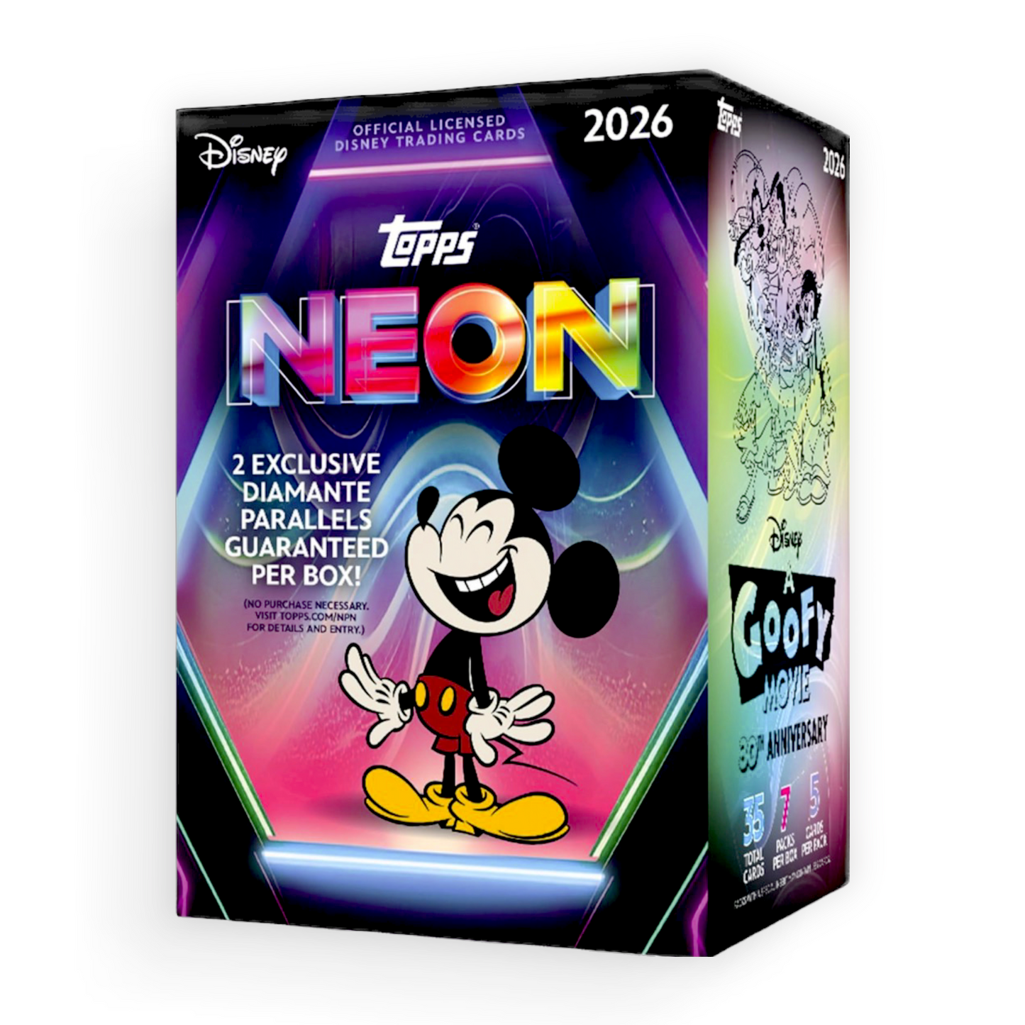 2026 Topps Disney Neon Blaster Box