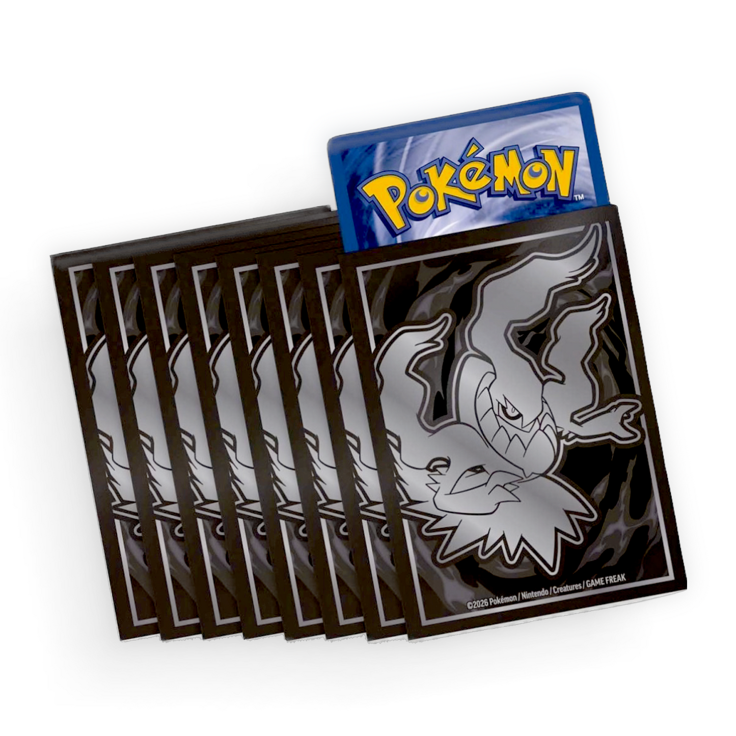 Pokemon ME05 Pitch Black Elite Trainer Sleeves - 65ct