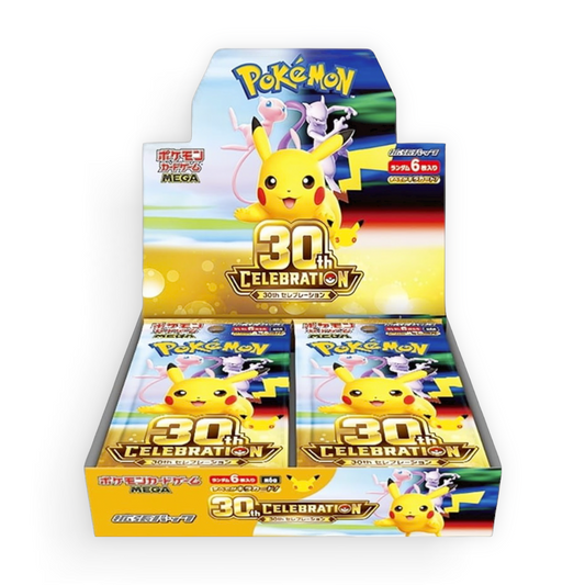 Pokemon MEGA 30th Celebration Booster Box M6a | Japanese