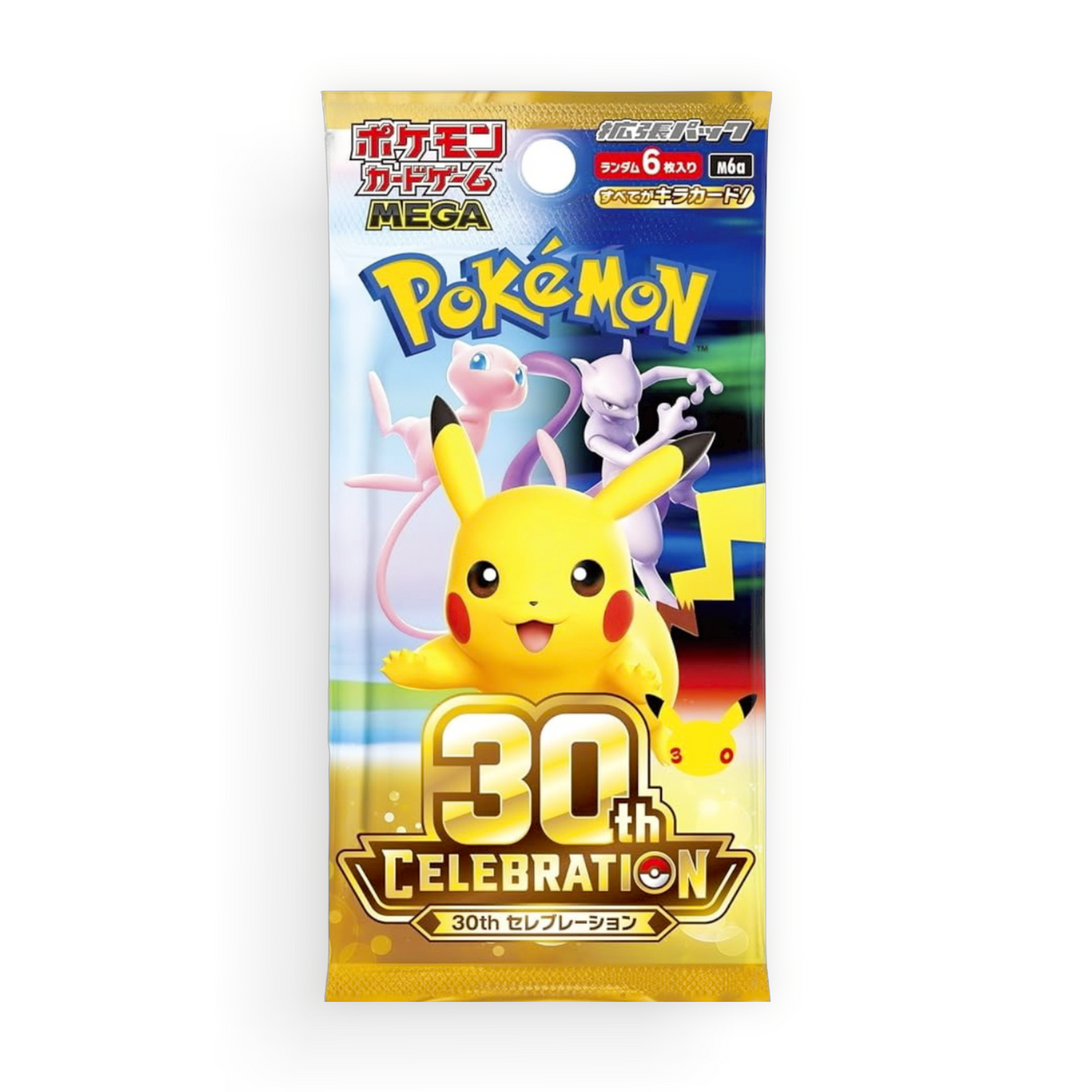 Pokemon MEGA 30th Celebration Booster Box M6a | Japanese