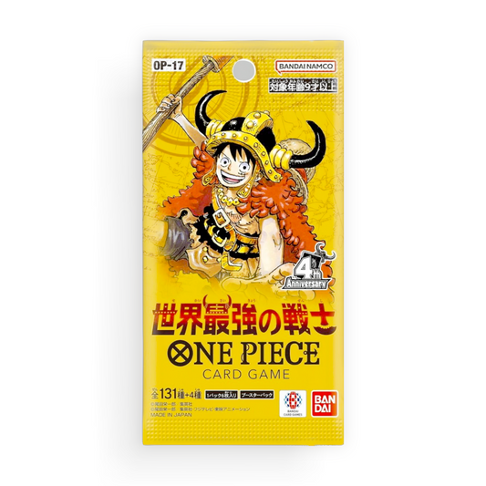 One Piece OP-17 The World’s Strongest Warrior Booster Pack (Japanese)