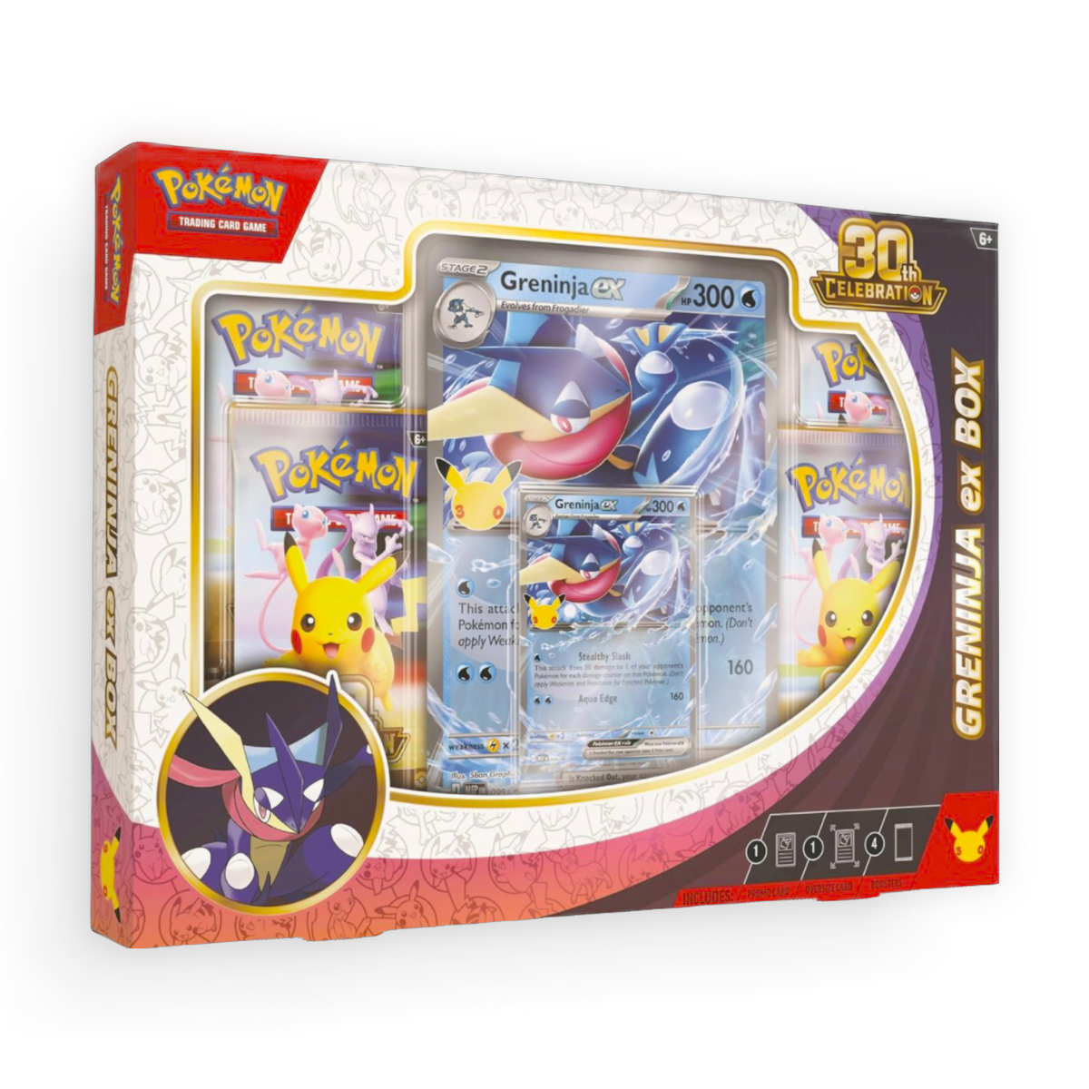 Pokemon 30th Celebration Anniversary ex Box - Greninja ex