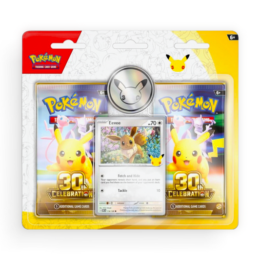 Pokemon 30th Celebration Anniversary 2-Pack Blister | Preorder