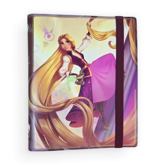 Disney Lorcana: Attack of the Vine 4 Pocket Binder - Rapunzel