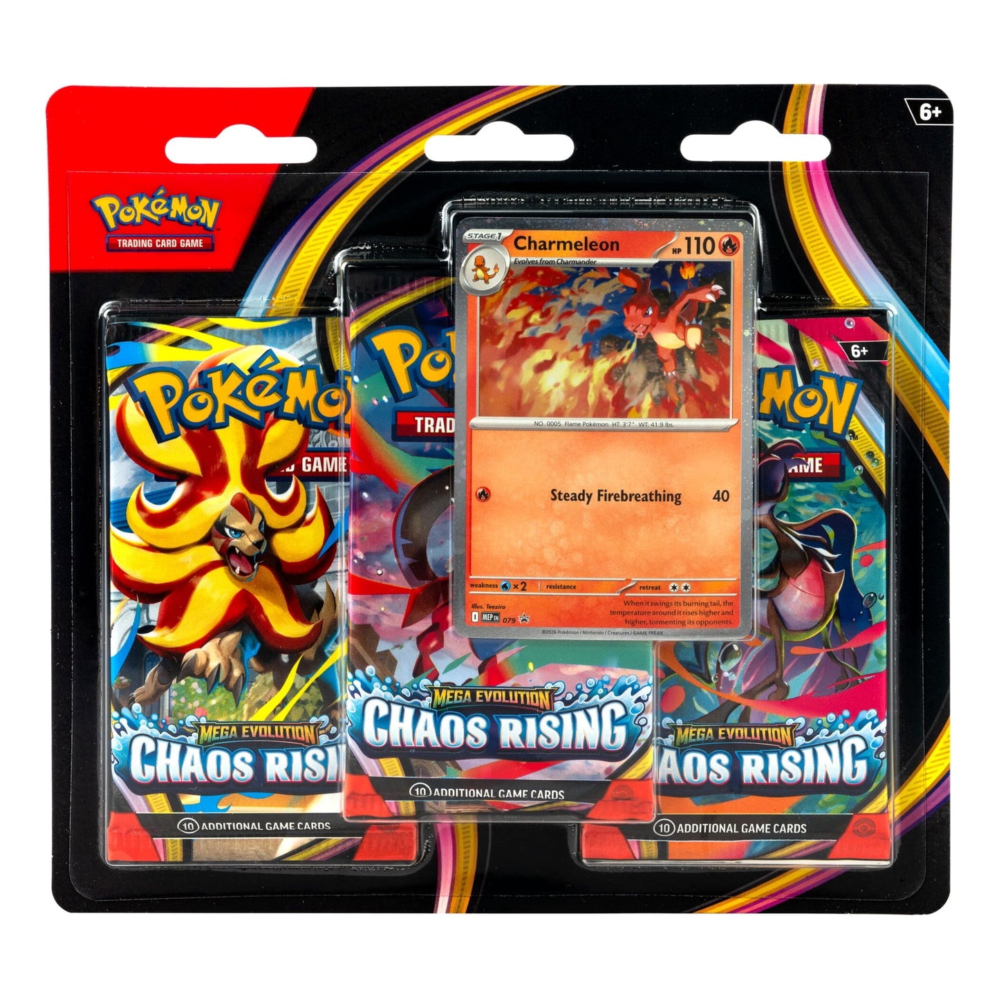 Chaos Rising 3-Pack Blister