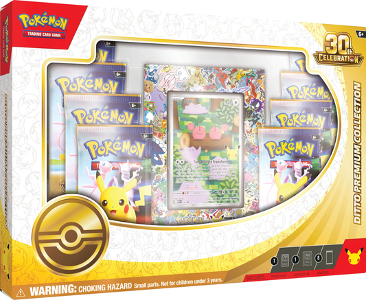 Pokemon 30th Celebration Anniversary Ditto Premium Collection | Preorder