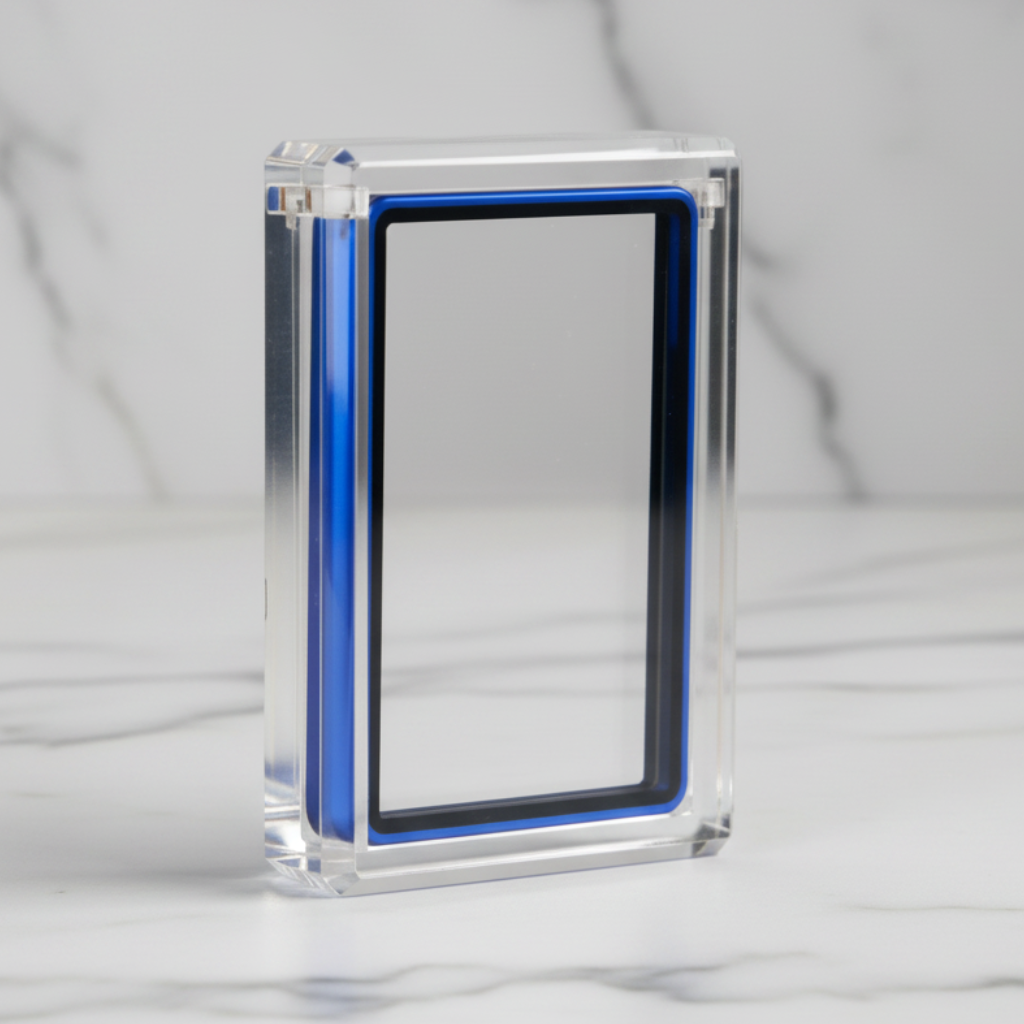 Diamond-Edge Acrylic Slab Display Case: PSA with GradedGuard Bumper