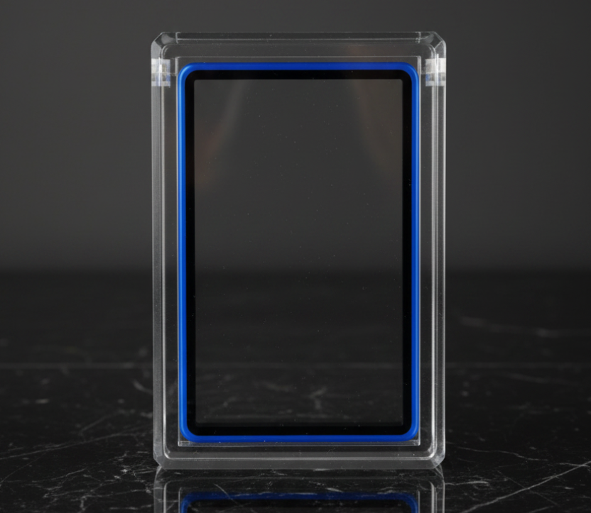 Diamond-Edge Acrylic Slab Display Case: PSA with GradedGuard Bumper