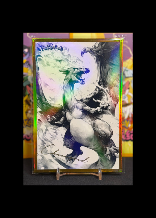Charizard Sketch Full Art KADO Art Board Signature Edition - PokeMooseTCG LLC