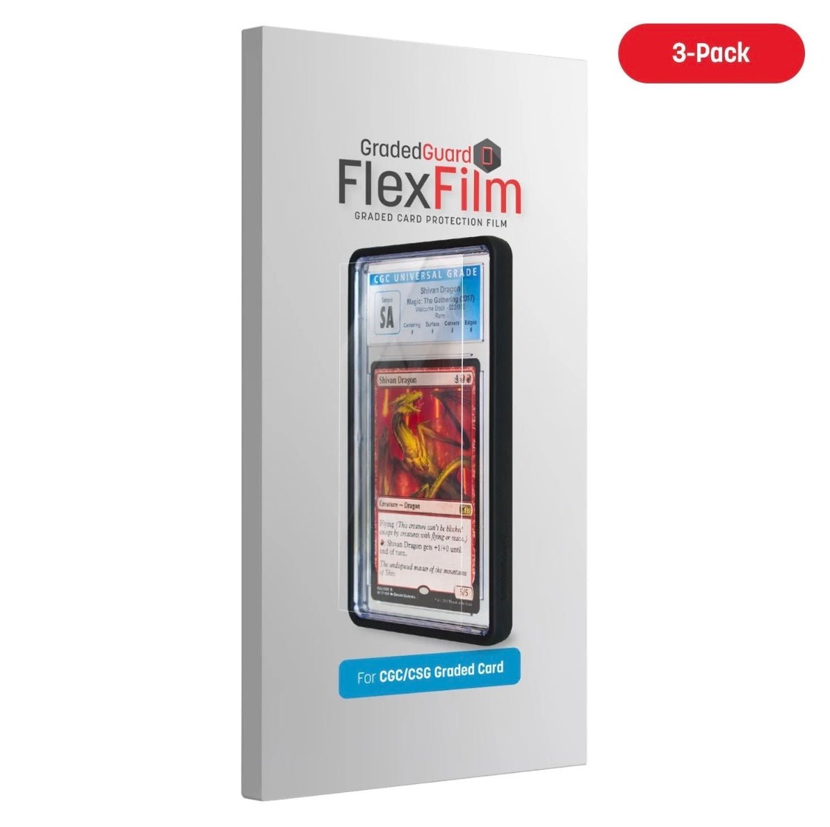 FlexFilm Graded Card Protection Film (CGC) - PokeMooseTCG LLC
