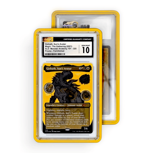 GradedGuard Standard Case (CGC) | Yellow - PokeMooseTCG LLC