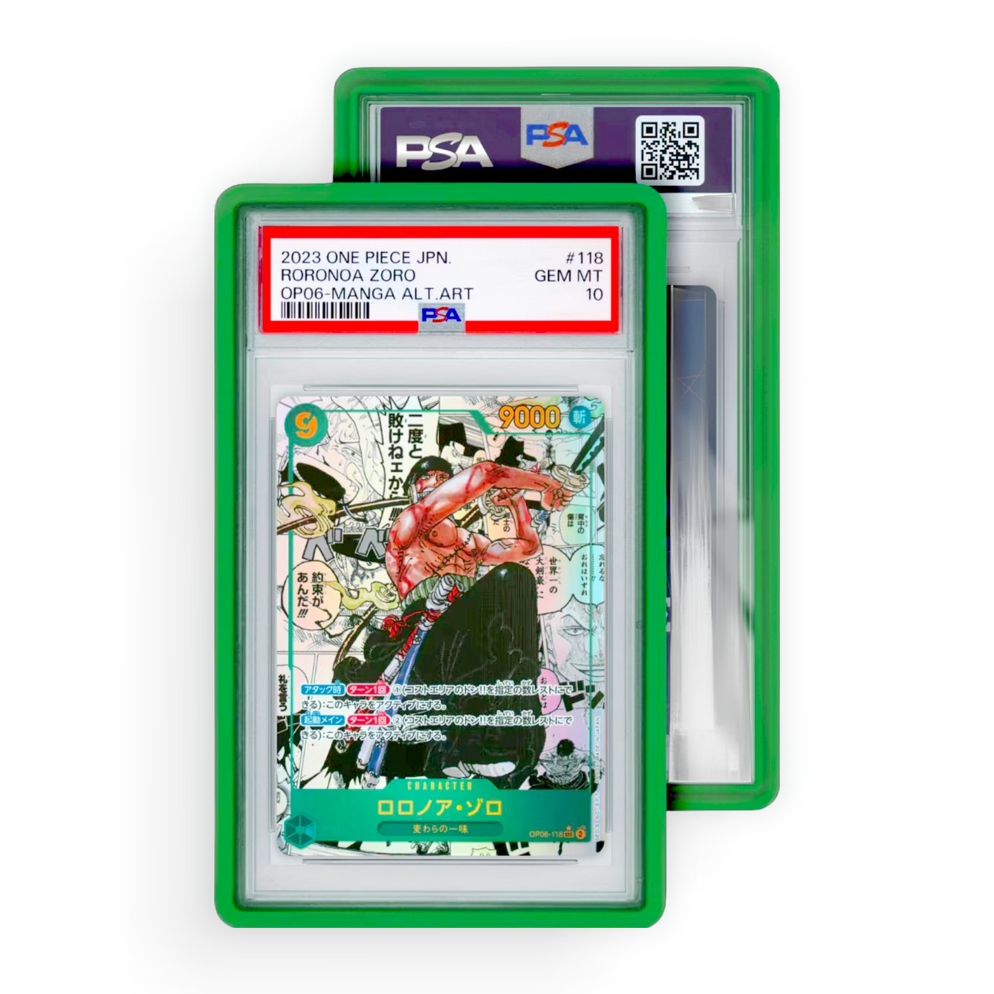 GradedGuard Standard Case (PSA) | Green - PokeMooseTCG LLC