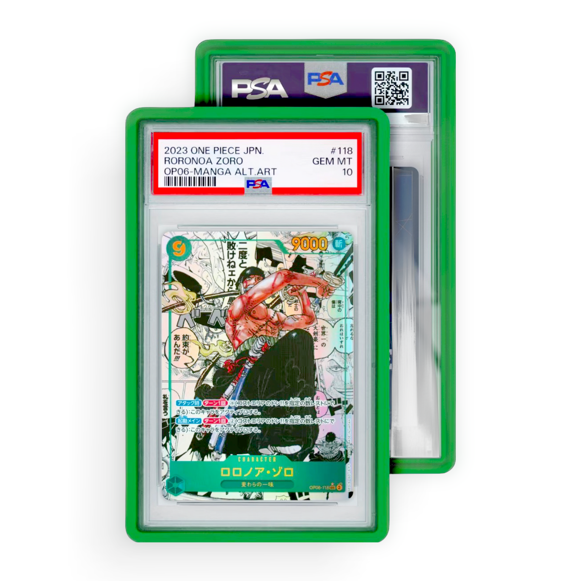 GradedGuard Standard Case (PSA) | Green - PokeMooseTCG LLC