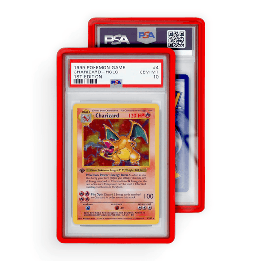 GradedGuard Standard Case (PSA) | Red - PokeMooseTCG LLC