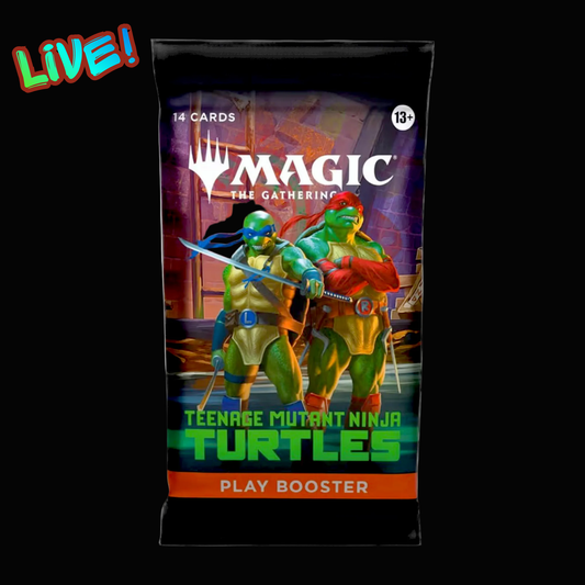 Magic: The Gathering | Teenage Mutant Ninja Turtles Play Booster Pack - Live!