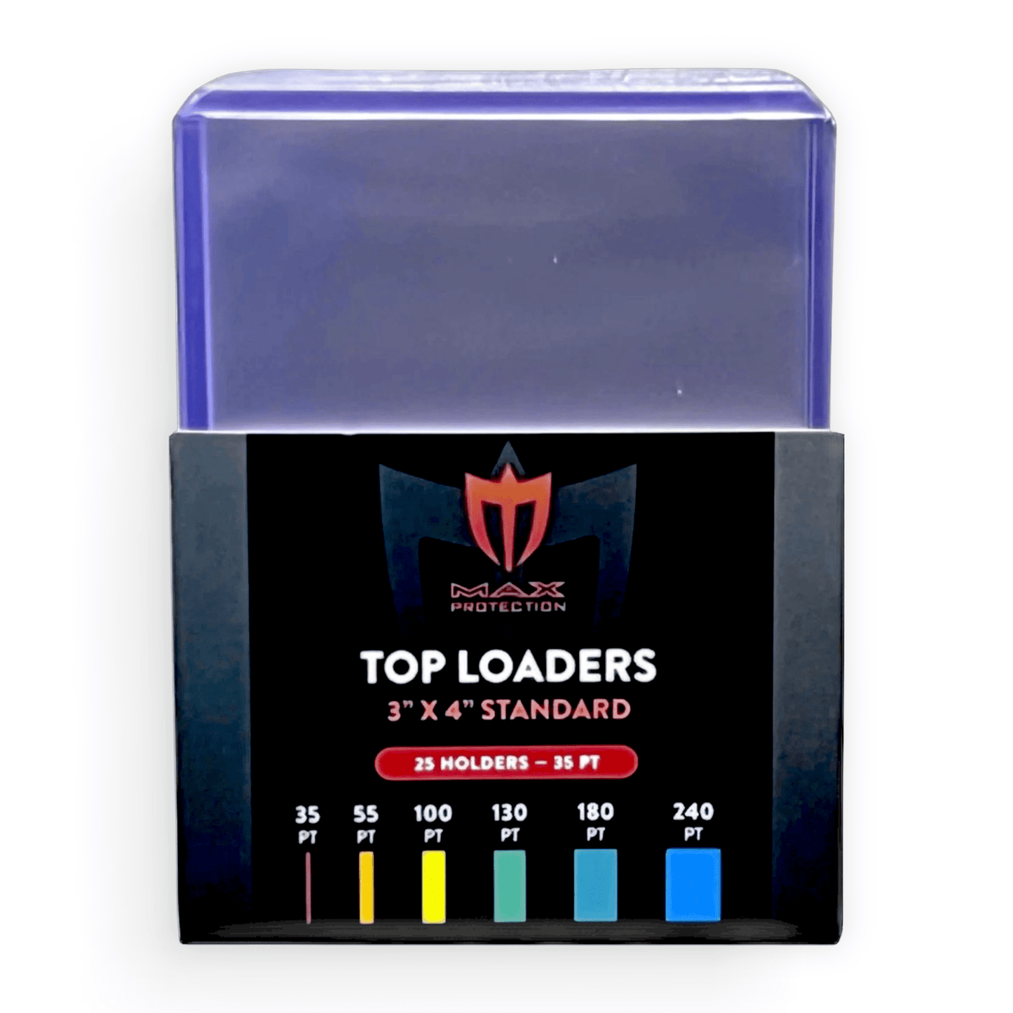 Max Protection Ultra Max Pro 35pt Trading Card Toploaders - PokeMooseTCG LLC