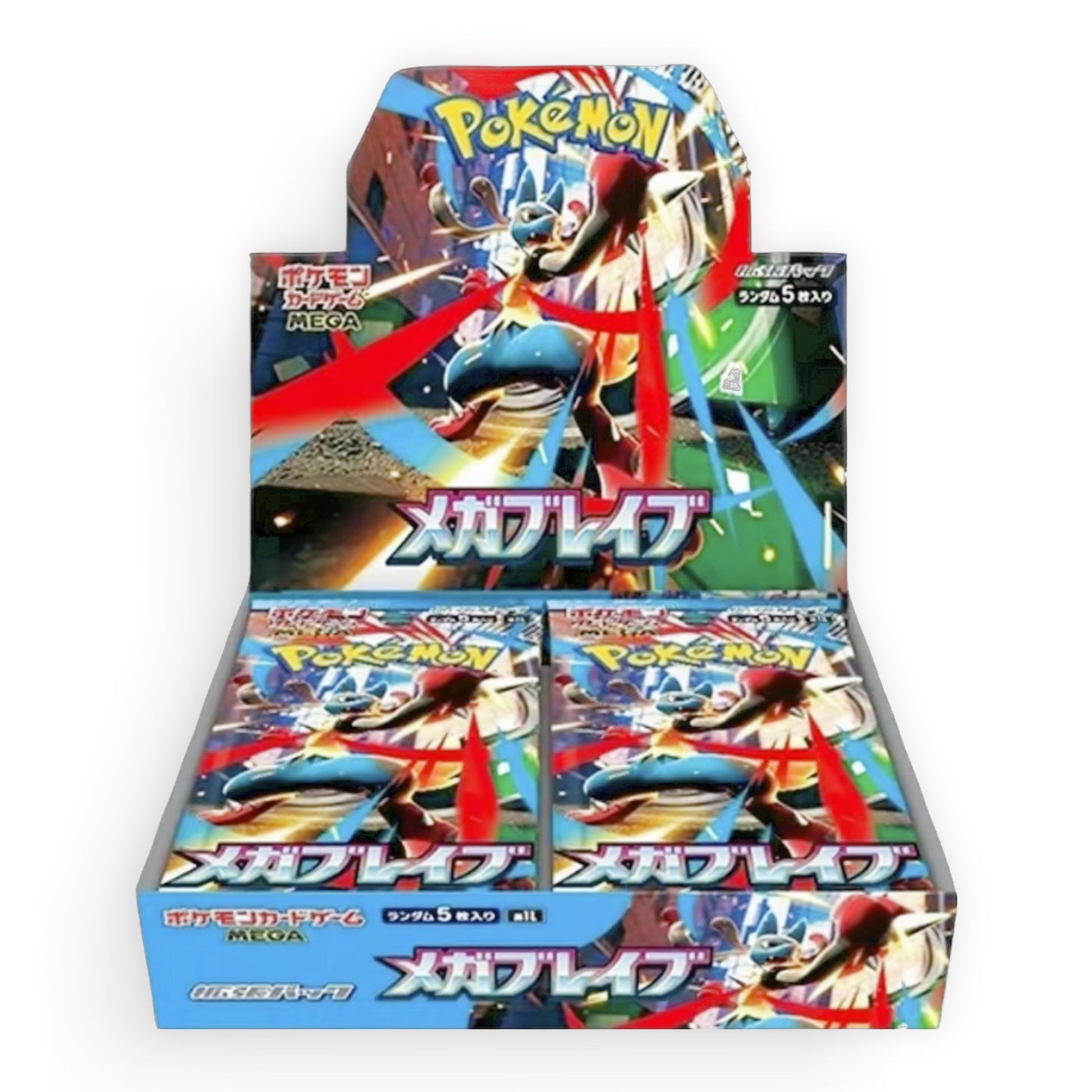 Mega Brave Booster Box - PokeMooseTCG LLC