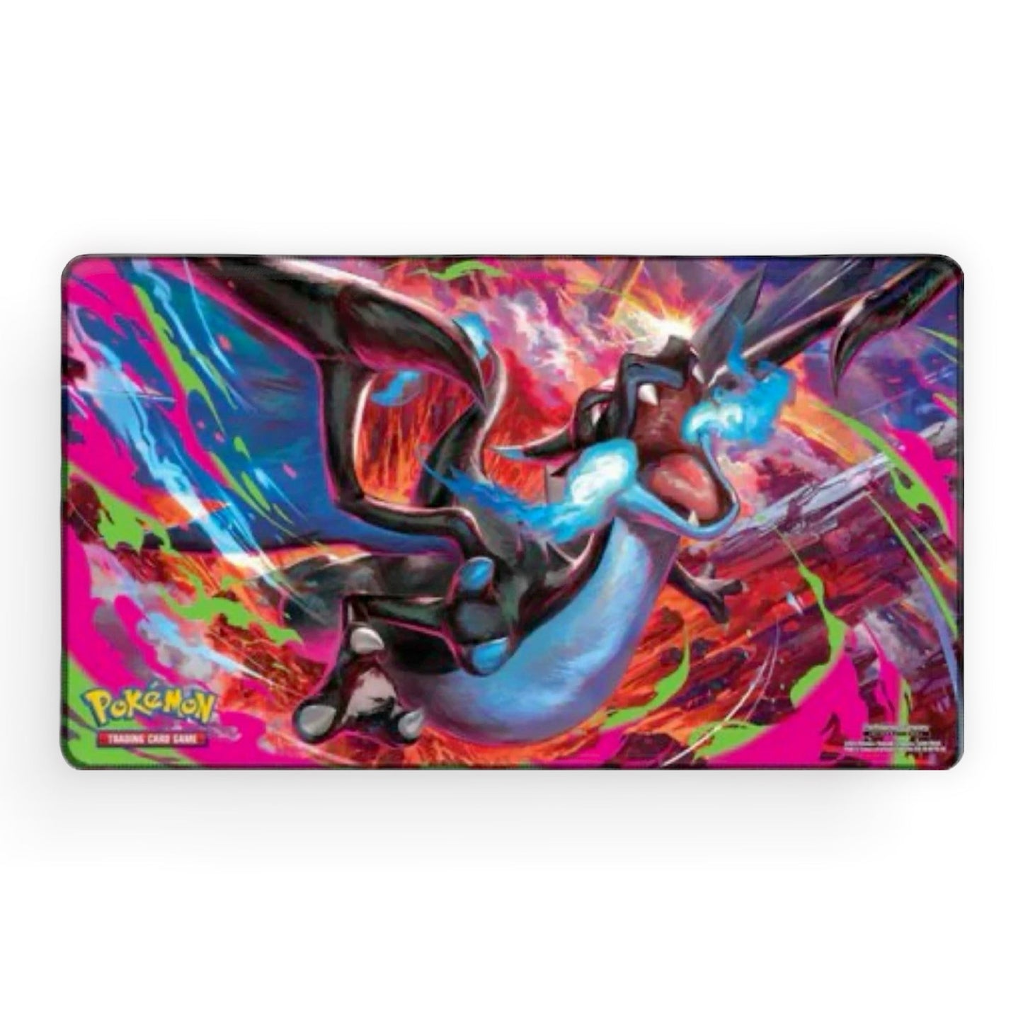 Mega Charizard X Playmat - Mega Charizard X ex Ultra - Premium Collection - PokeMooseTCG LLC