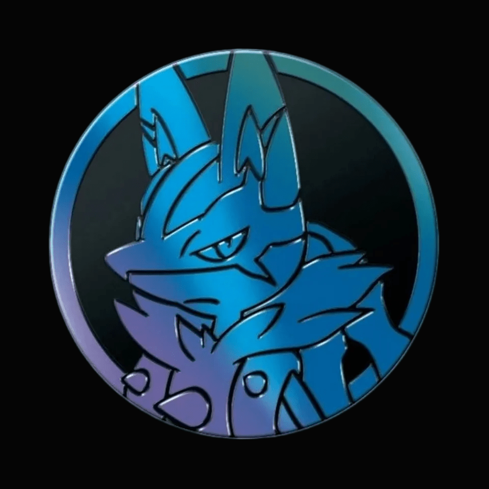 Mega Evolution: Mega Lucario Coin - PokeMooseTCG LLC