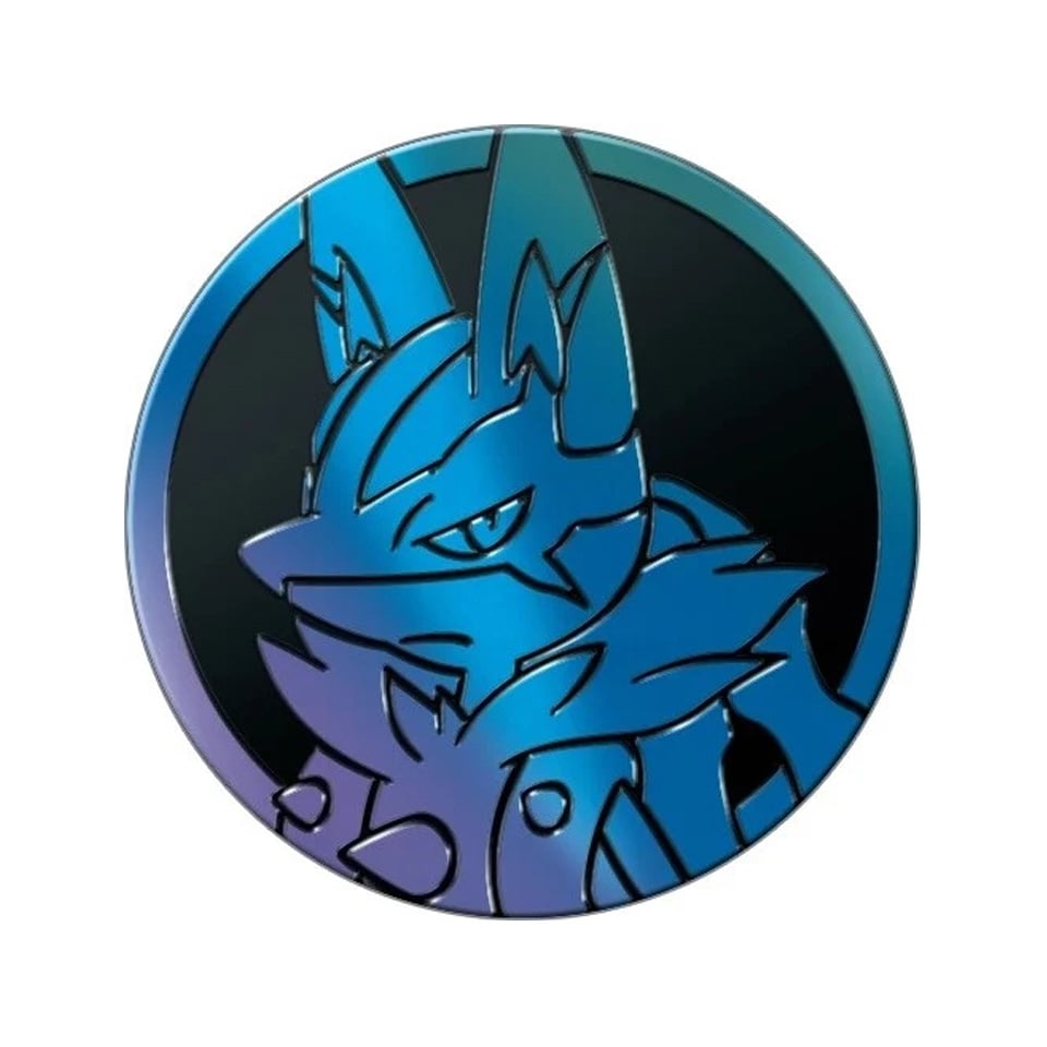Mega Evolution: Mega Lucario Coin - PokeMooseTCG LLC