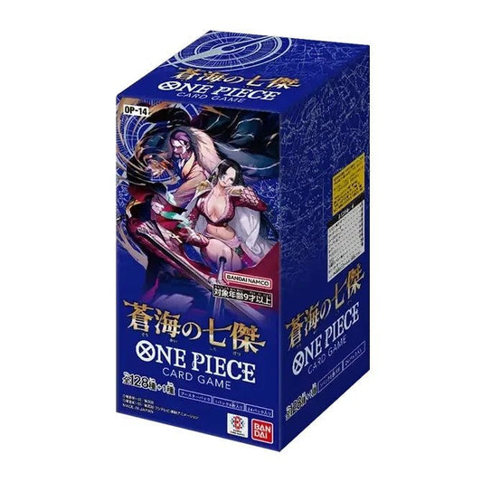 One Piece OP - 14 Seven Heroes of the Blue Sea Booster Box (Japanese) - PokeMooseTCG LLC