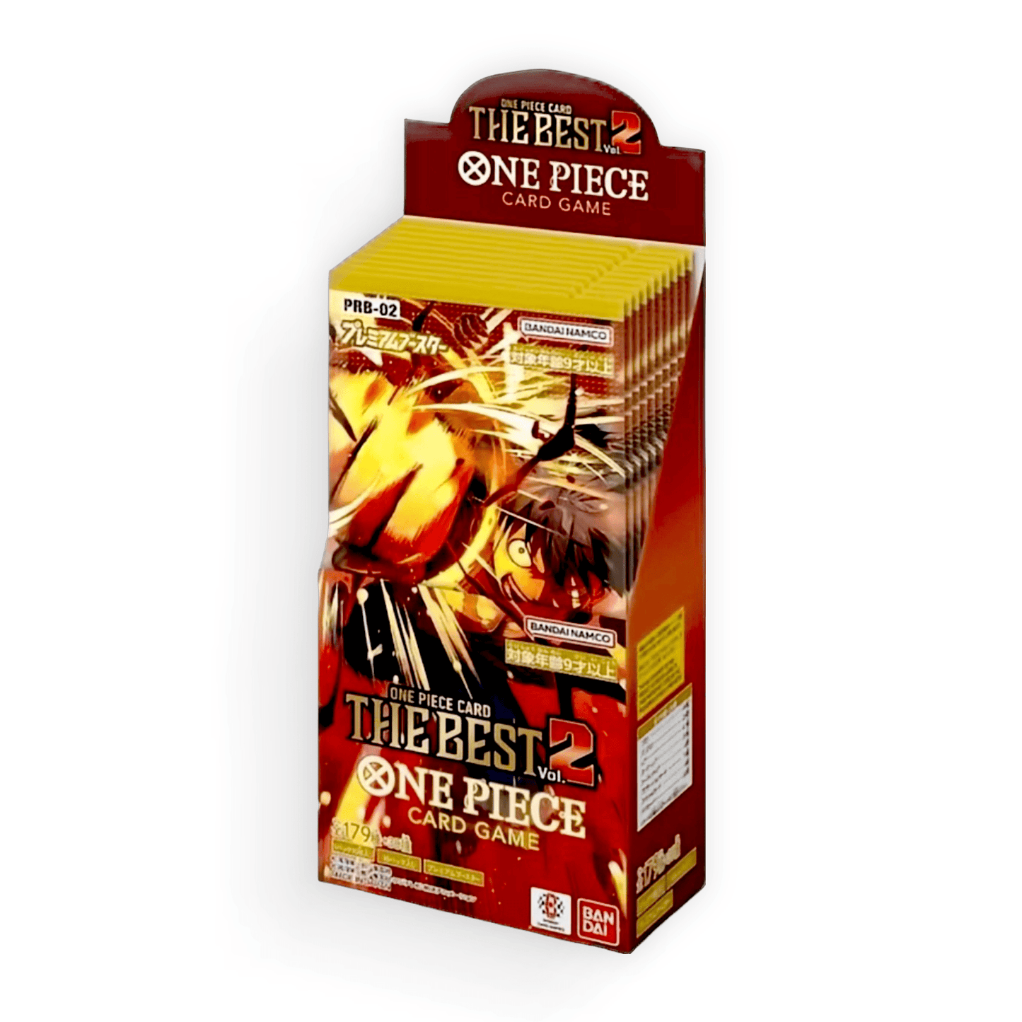 One Piece PRB - 02 The Best Vol. 2 Booster Box (Japanese) - PokeMooseTCG LLC