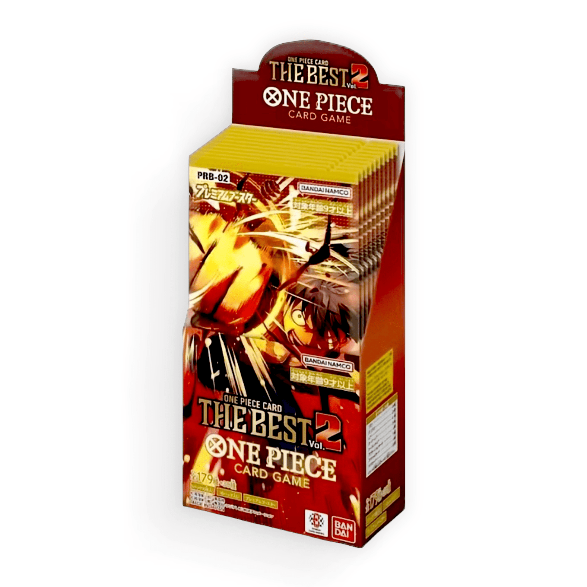 One Piece PRB - 02 The Best Vol. 2 Booster Box (Japanese) - PokeMooseTCG LLC