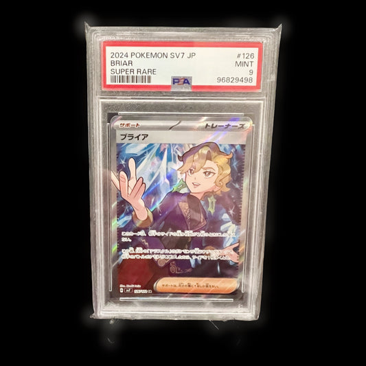 PSA 9 Briar #126 SV7 SR