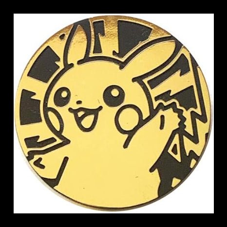 Pokemon - Jumbo Pikachu Coin (Waving) - PokeMooseTCG LLC