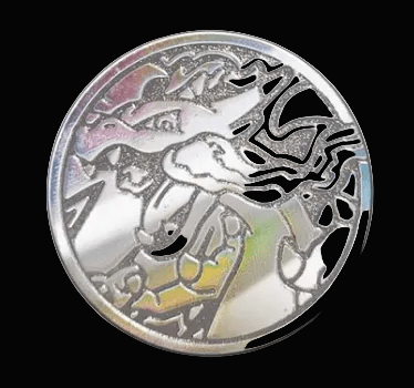 Pokemon Mega Charizard X Metal Coin - Mega Charizard X ex Ultra - Premium Collection - PokeMooseTCG LLC