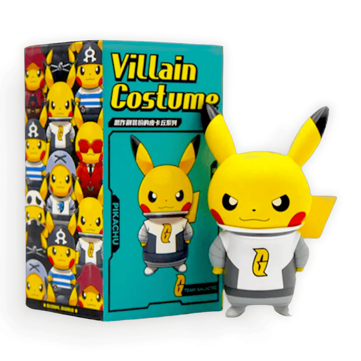 Pokemon Pikachu Villain Costume Series Figurine - PokeMooseTCG LLC